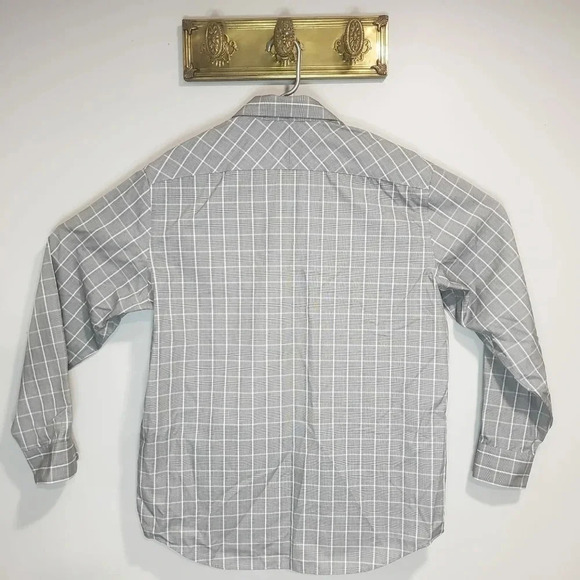 Joseph Abboud Slim-Fit Mens Button Down Dress Shirt,size 17 34/35 . - Picture 2 of 4